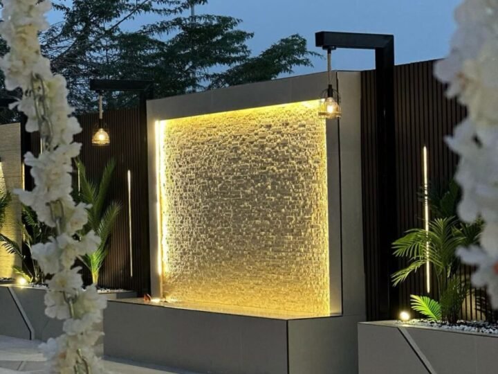 تصميم شلالات ونوافير