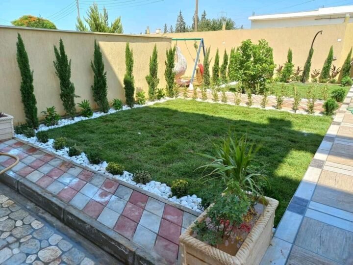 توريد العشب الطبيعي وشبكات الري والاضائة